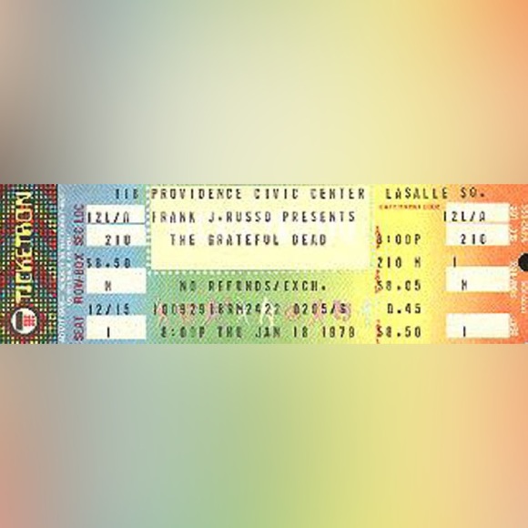 1979 Vintage Grateful Dead Concert T-shirt - Picture 9 of 9